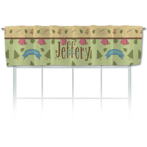 Custom Summer Camping Valance (Personalized)
