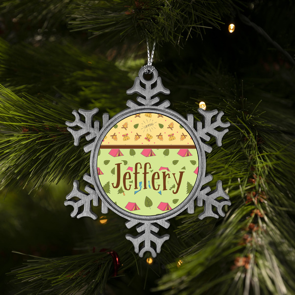 Summer Camping Vintage Snowflake - (LIFESTYLE)