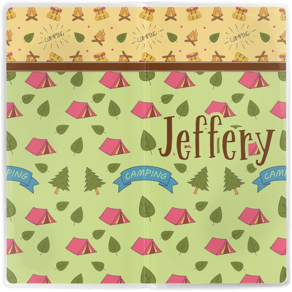 Summer Camping Vinyl Document Wallet - Apvl