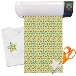 Summer Camping Heat Transfer Vinyl Sheet (12"x18")