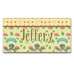 Summer Camping Wall Mounted Coat Rack (Personalized)