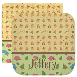 Summer Camping Facecloth / Wash Cloth (Personalized)