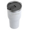 Summer Camping White RTIC Tumbler - (Above Angle View)