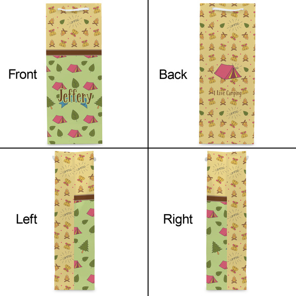 Summer Camping Wine Gift Bag - Gloss - Approval