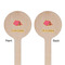 Summer Camping Wooden 6" Stir Stick - Round - Double Sided - Front & Back