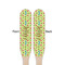Summer Camping Wooden Food Pick - Paddle - Double Sided - Front & Back