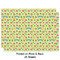 Summer Camping Wrapping Paper Sheet - Double Sided - Front
