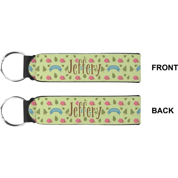 Summer Camping Wristlet (Front + Back)