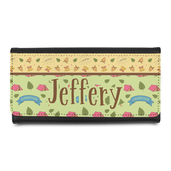 Custom Summer Camping Leatherette Ladies Wallet (Personalized)