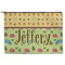 Summer Camping Zipper Pouch Large (Front)