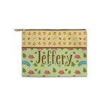 Summer Camping Zipper Pouch - Small - 8.5"x6" (Personalized)