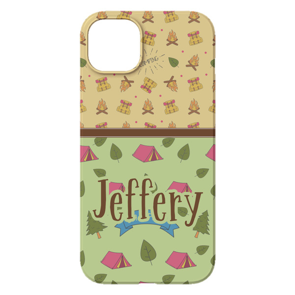 Summer Camping iPhone 14 Plus Case - Back