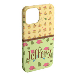 Summer Camping iPhone Case - Plastic (Personalized)