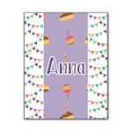 Happy Birthday Wood Print - 11x14 (Personalized)