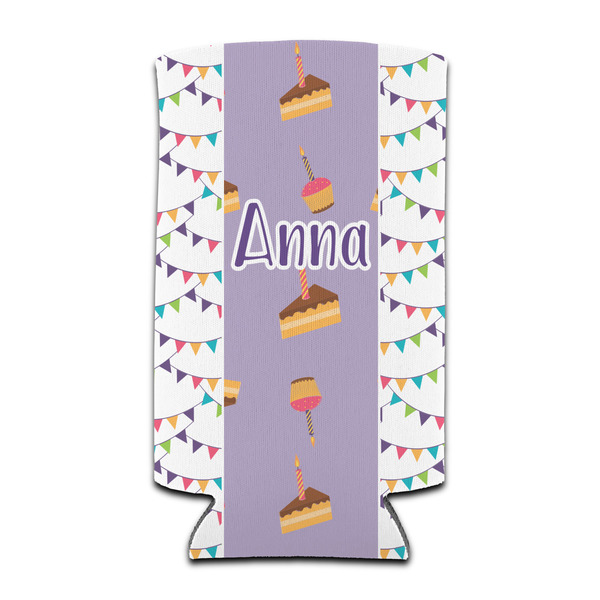 Happy Birthday 12oz Tall Can Sleeve - Set of 4 - FRONT