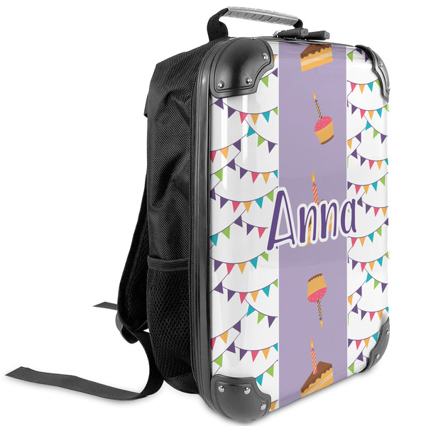 Custom Happy Birthday Kids Hard Shell Backpack (Personalized)