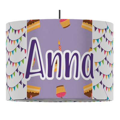 Happy Birthday Drum Pendant Lamp (Personalized)