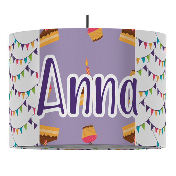 Custom Happy Birthday Drum Pendant Lamp (Personalized)