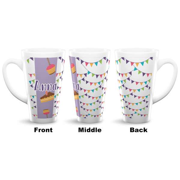 Happy Birthday 16 Oz Latte Mug - Approval