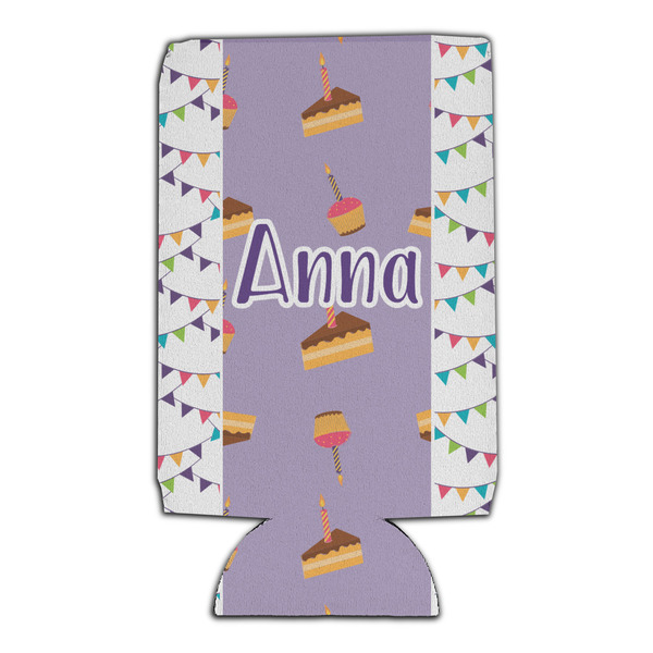 Happy Birthday 16oz Can Sleeve - Set of 4 - FRONT