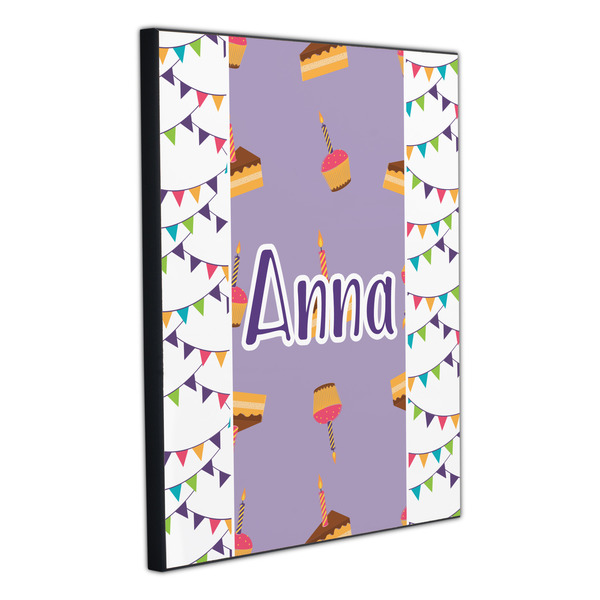 Happy Birthday 20x24 Wood Print - Angle View