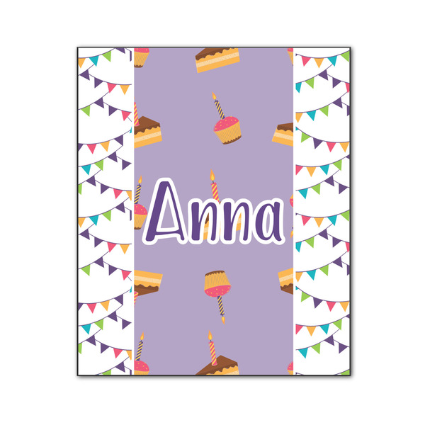 Happy Birthday 20x24 Wood Print - Front View