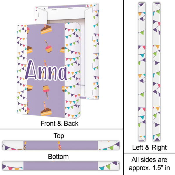 Happy Birthday 20x30 - Canvas Print - Approval