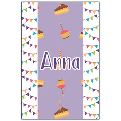 Happy Birthday Wood Print - 20x30 (Personalized)