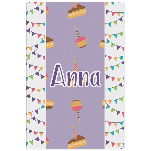 Custom Happy Birthday Poster - Matte - 24x36 (Personalized)