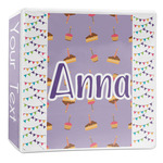 Happy Birthday 3-Ring Binder - 2 inch (Personalized)