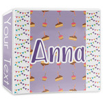 Happy Birthday 3-Ring Binder - 3 inch (Personalized)