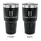 Happy Birthday 30 oz Stainless Steel Ringneck Tumblers - Black - Double Sided - APPROVAL