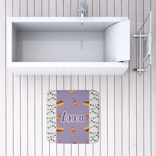 Happy Birthday 48x48 Foam Memory Mat - LIFESTYLE