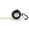 Happy Birthday 6-Ft Pocket Tape Measure with Carabiner Hook - Front