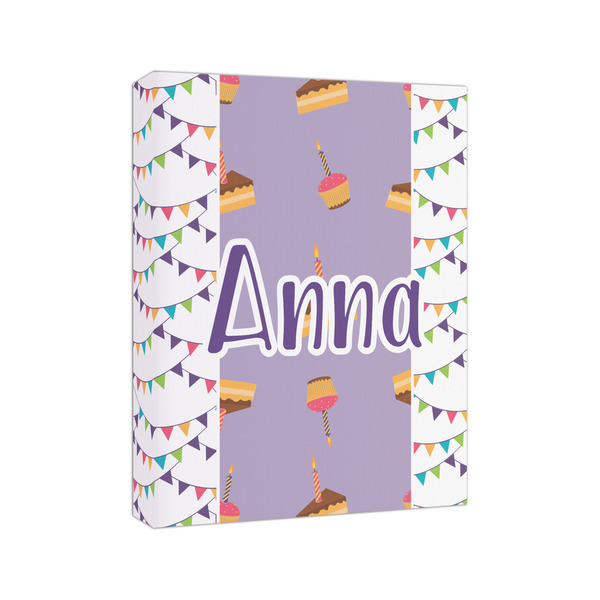 Happy Birthday 8x10 - Canvas Print - Angled View