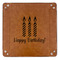 Happy Birthday 9" x 9" Leatherette Snap Up Tray - APPROVAL (FLAT)