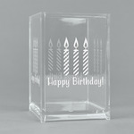 Happy Birthday Acrylic Pen Holder (Personalized)