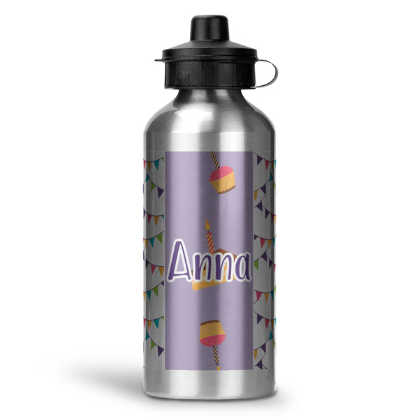 Custom Happy Birthday Water Bottles - 20 oz - Aluminum (Personalized)