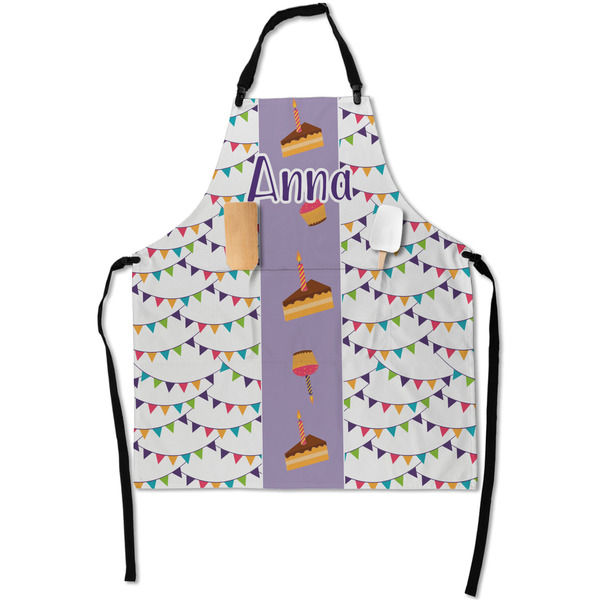 Custom Happy Birthday Apron With Pockets w/ Name or Text