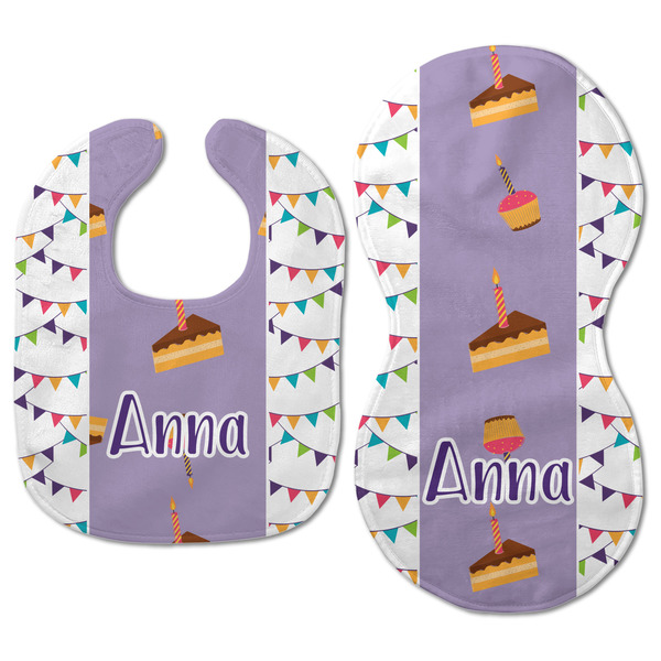 Happy Birthday Baby Bib & Burp Set - Approval (new bib & burp)