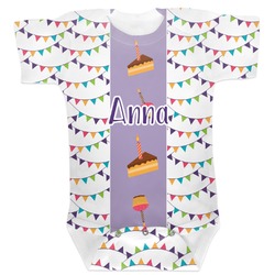 Happy Birthday Baby Bodysuit (Personalized)
