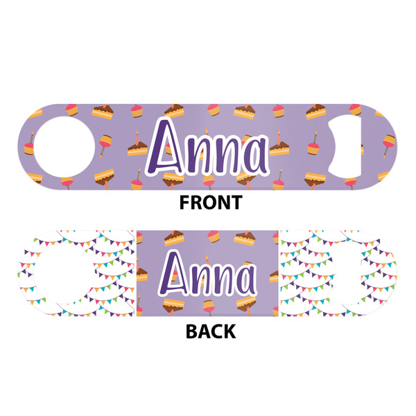 Happy Birthday Bar Bottle Opener - White - Approval