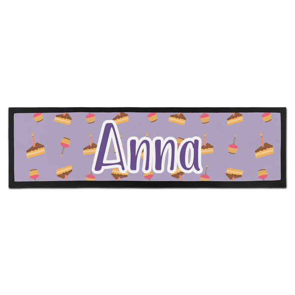 Custom Happy Birthday Bar Mat - Large (Personalized)