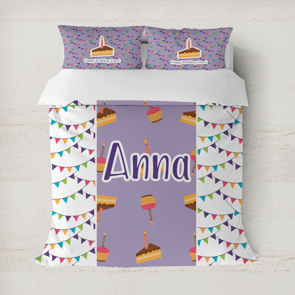 Custom Happy Birthday Duvet Cover (Personalized)