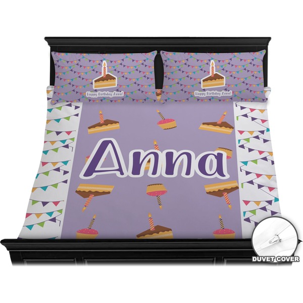Happy Birthday Bedding Set (King) - Duvet