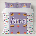 Happy Birthday Duvet Cover Set - King (Personalized)