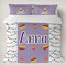 Happy Birthday Duvet Cover Set - King (Personalized)