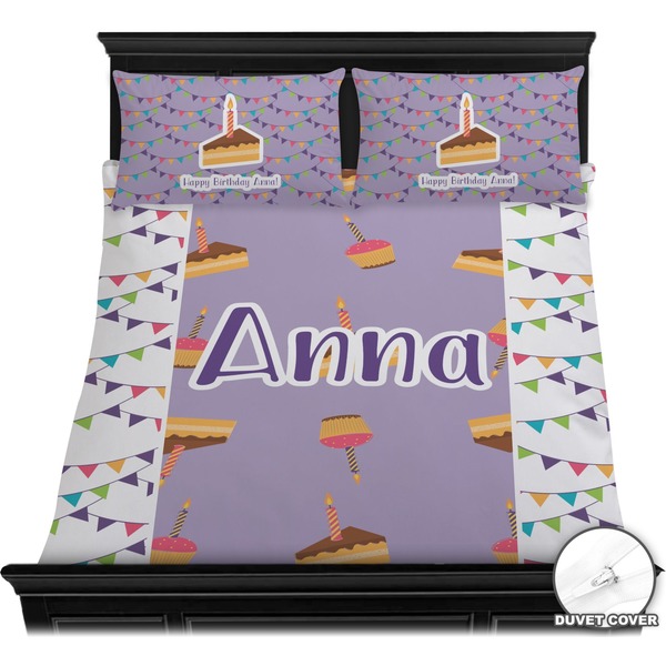 Happy Birthday Bedding Set (Queen) - Duvet