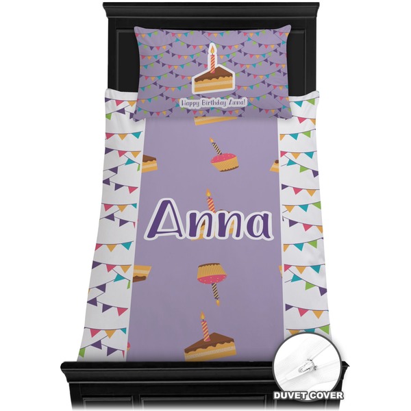 Happy Birthday Bedding Set (Twin) - Duvet