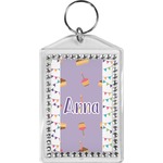 Happy Birthday Bling Keychain (Personalized)